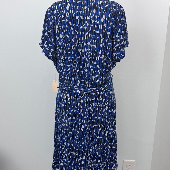 Coldwater Creek Luna Blue Knit Dress Size 8 NWT - Picture 3 of 7